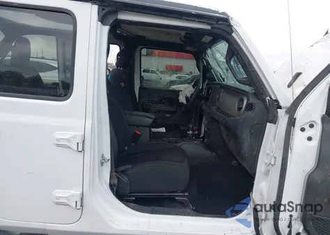 2021 Jeep Wrangler Unlimited 80Th Anniversary 4X4 из США, поврежденный, VIN 1C4HJXDG7MW559144